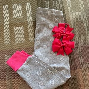 18 months Carter’s Gray/White Leggings